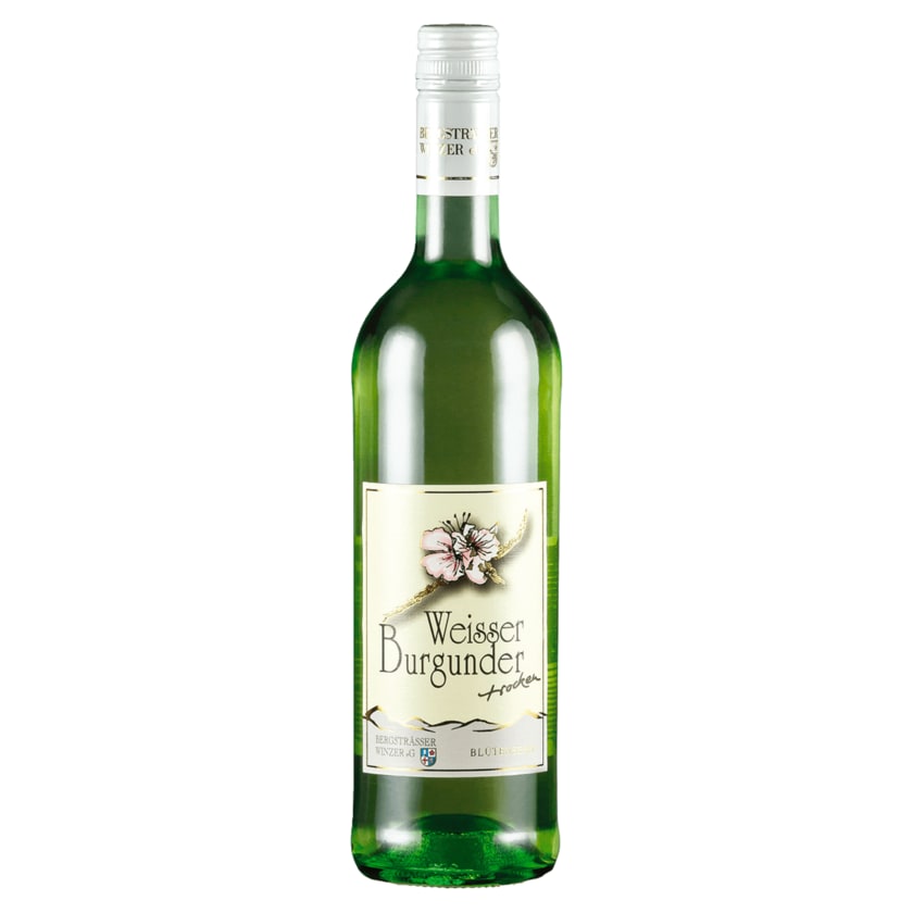 Bergsträsser Winzer Weißwein Weißer Burgunder trocken 0,75l